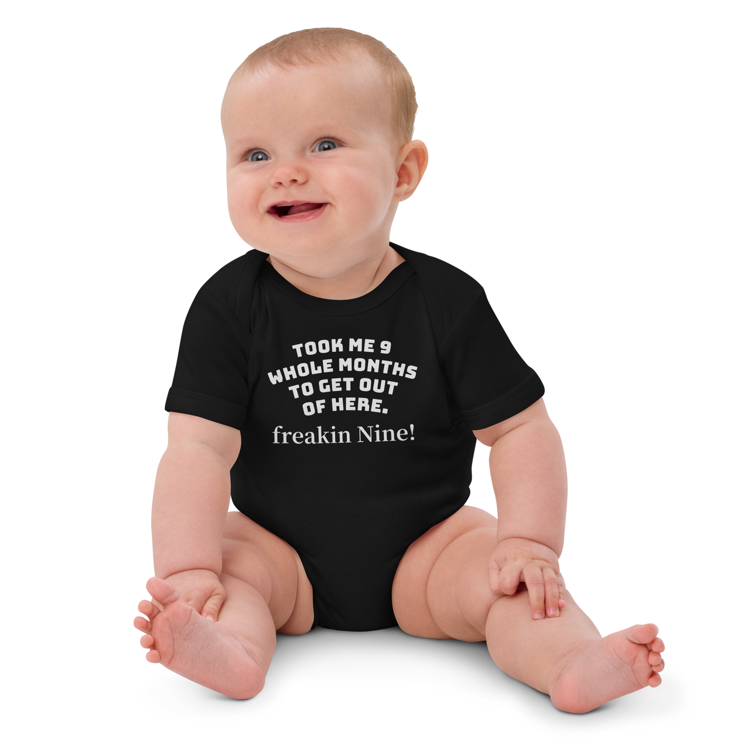 Organic cotton baby bodysuit