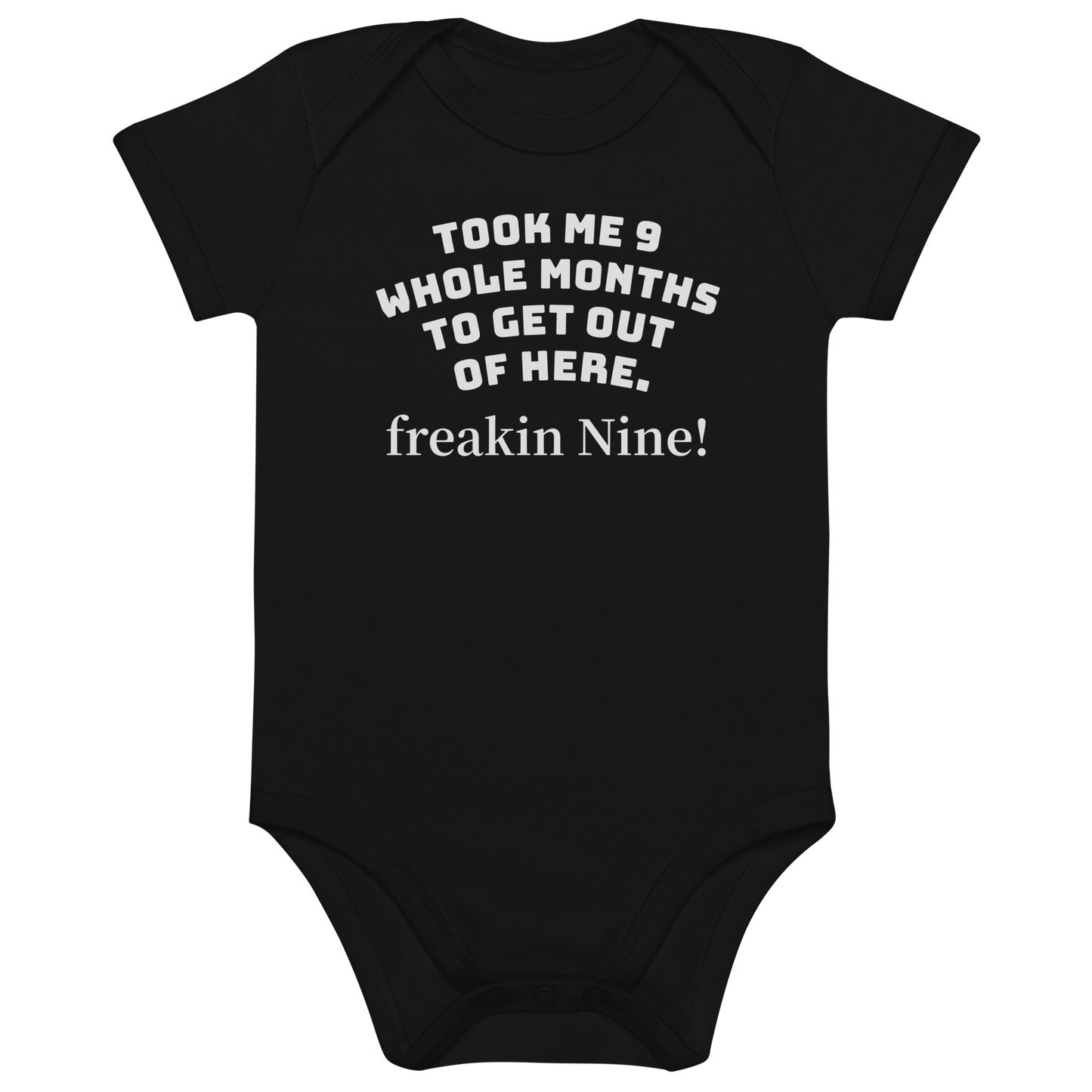 Organic cotton baby bodysuit