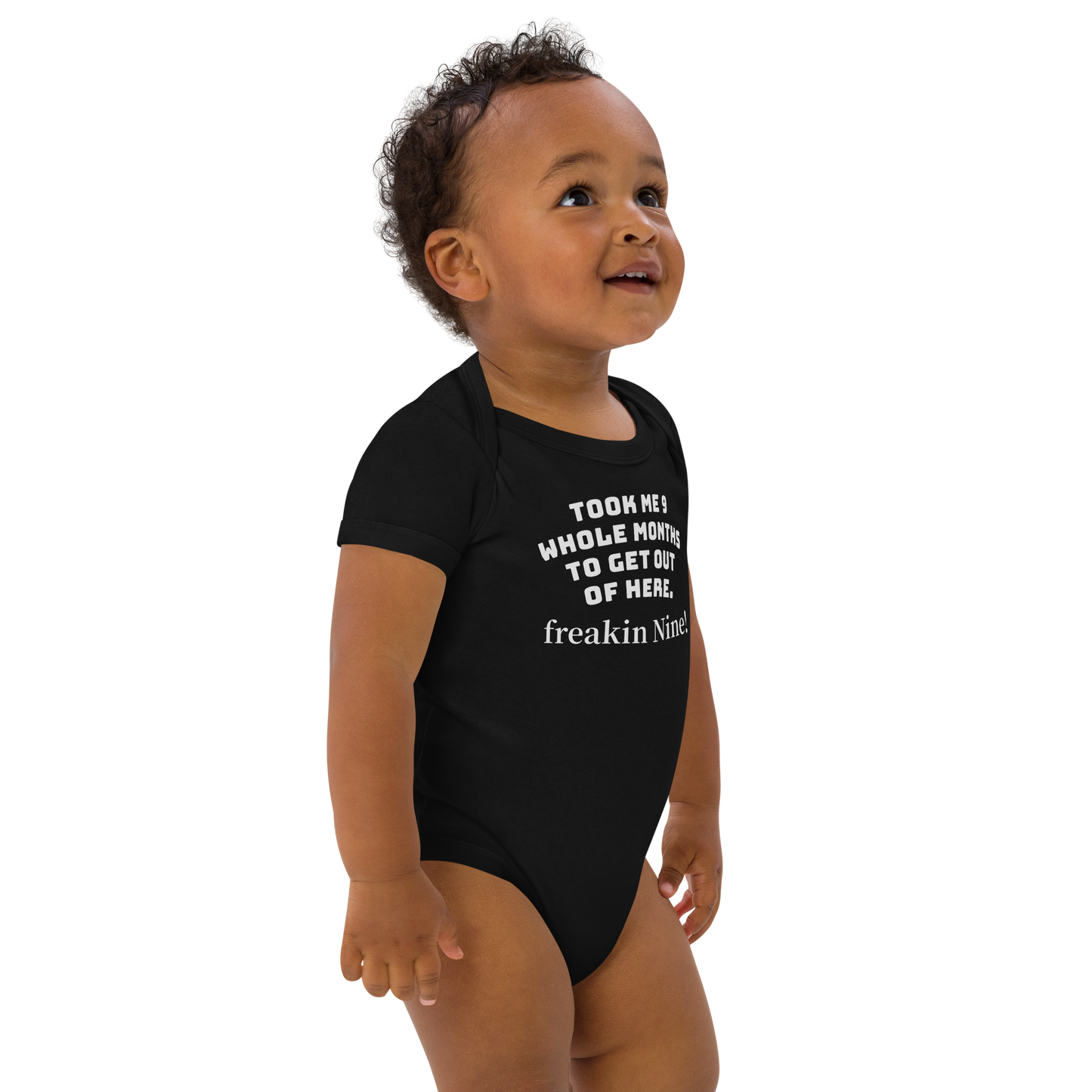 Organic cotton baby bodysuit