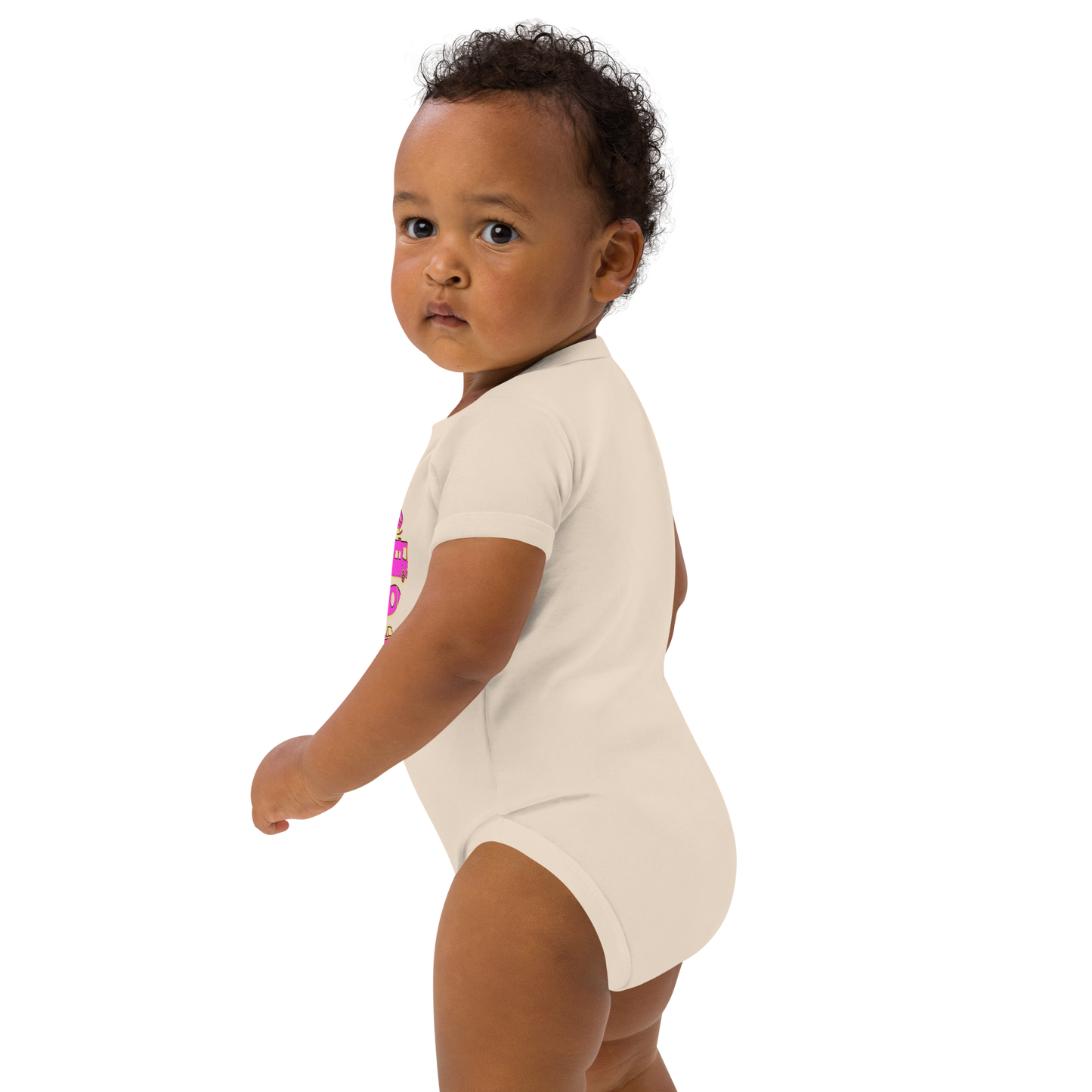 Organic cotton baby bodysuit