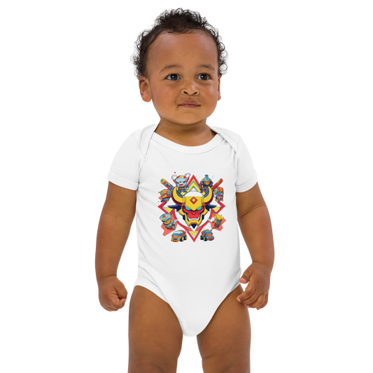 Organic cotton baby bodysuit