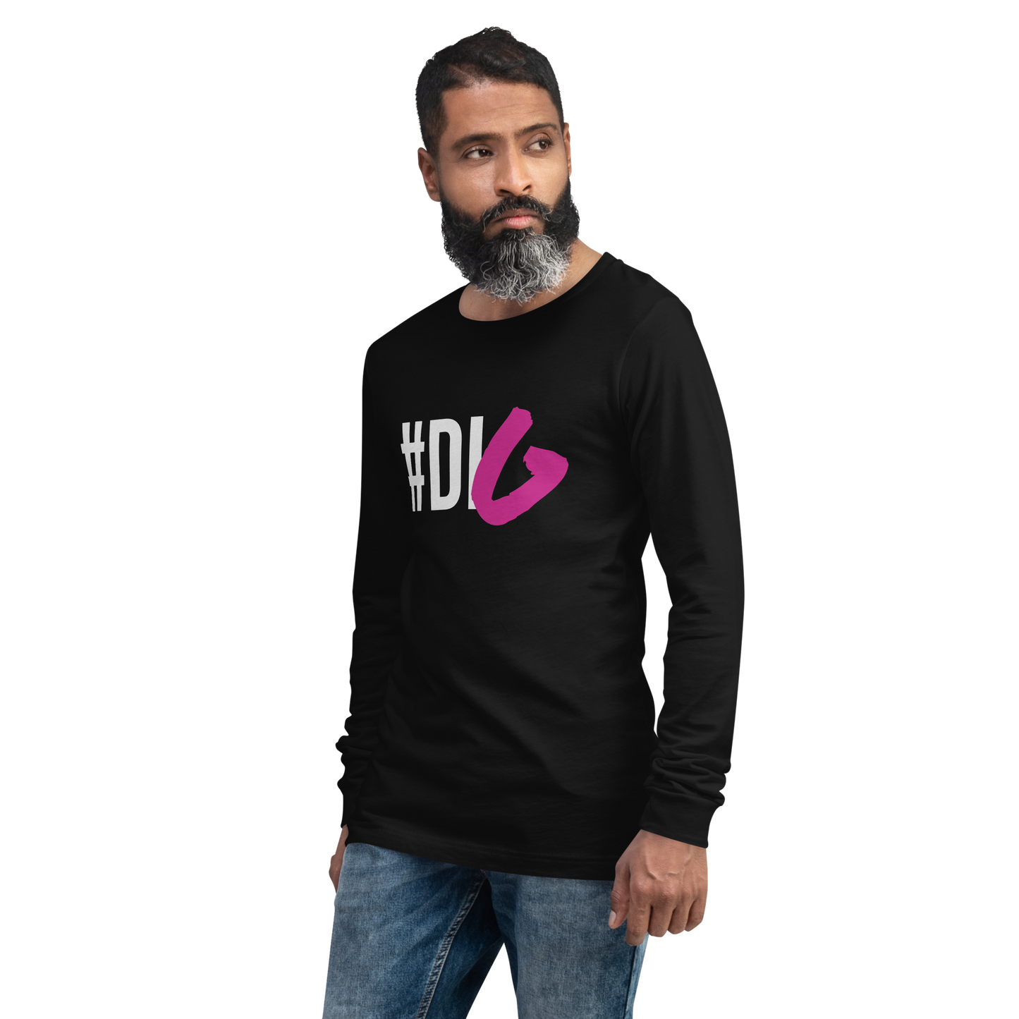 #Dig Unisex Long Sleeve Tee