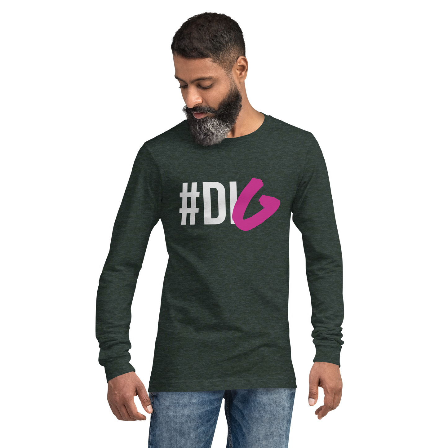 #Dig Unisex Long Sleeve Tee