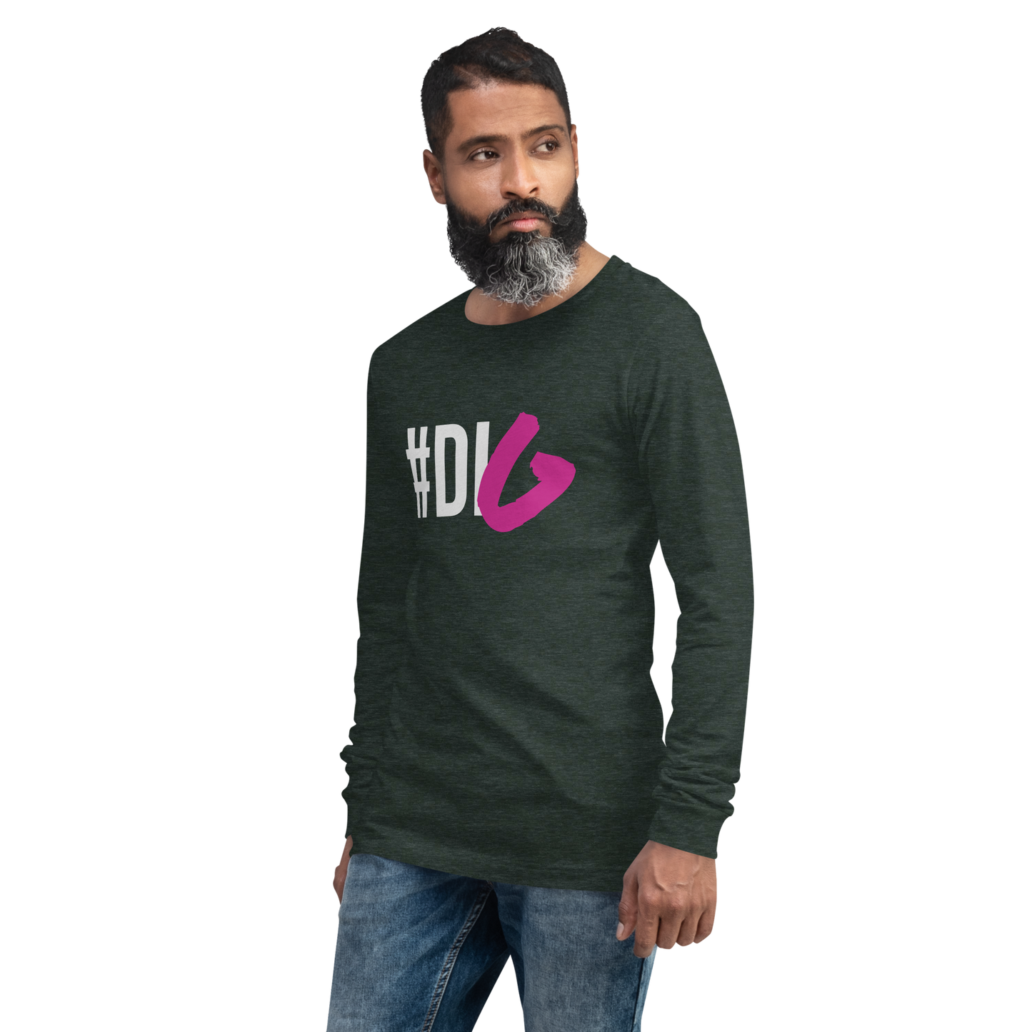 #Dig Unisex Long Sleeve Tee