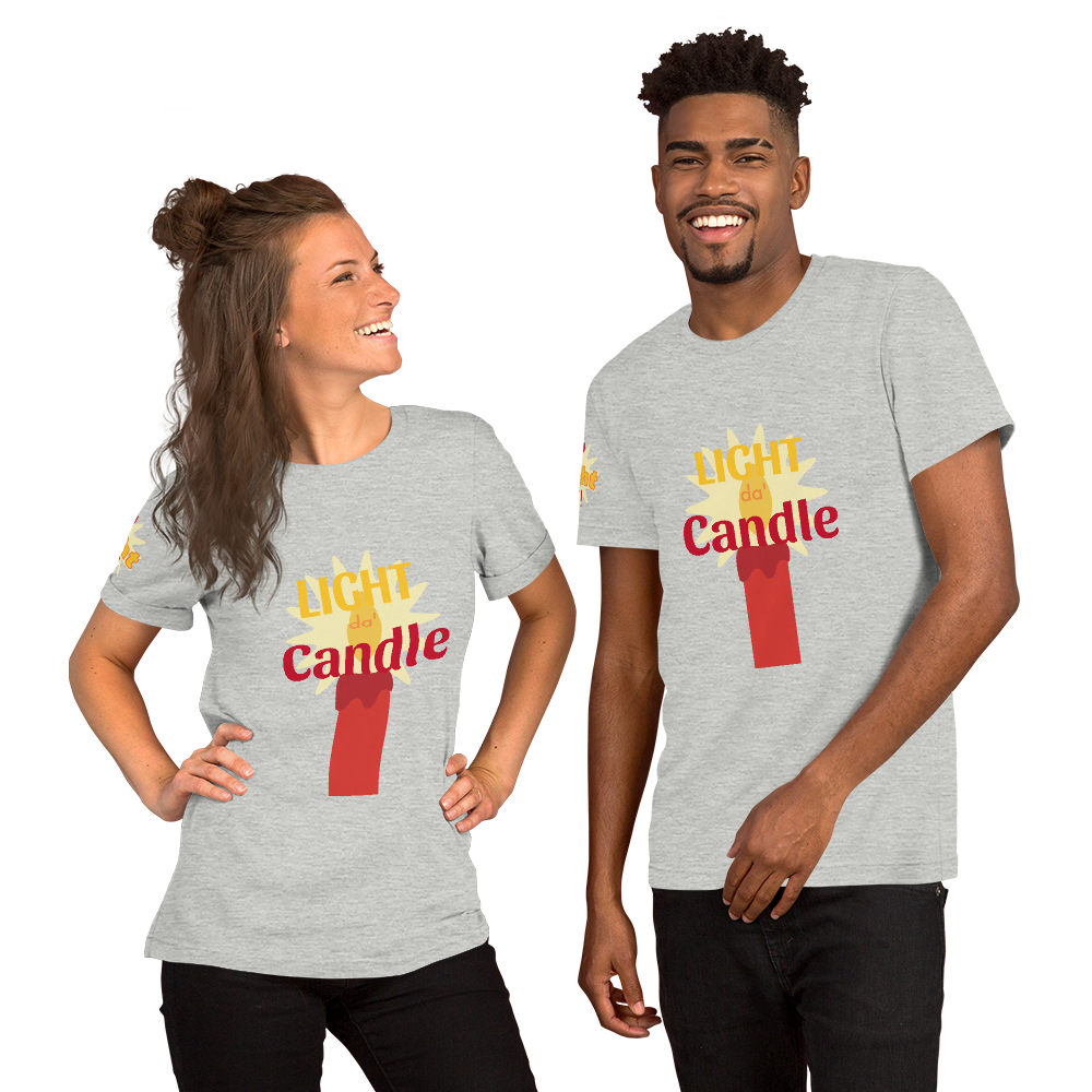 Unisex t-shirt Light da' Candle (Amazing Race Canada)