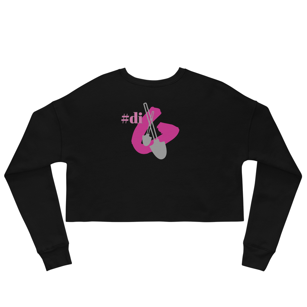 #Dig Crop Sweatshirt