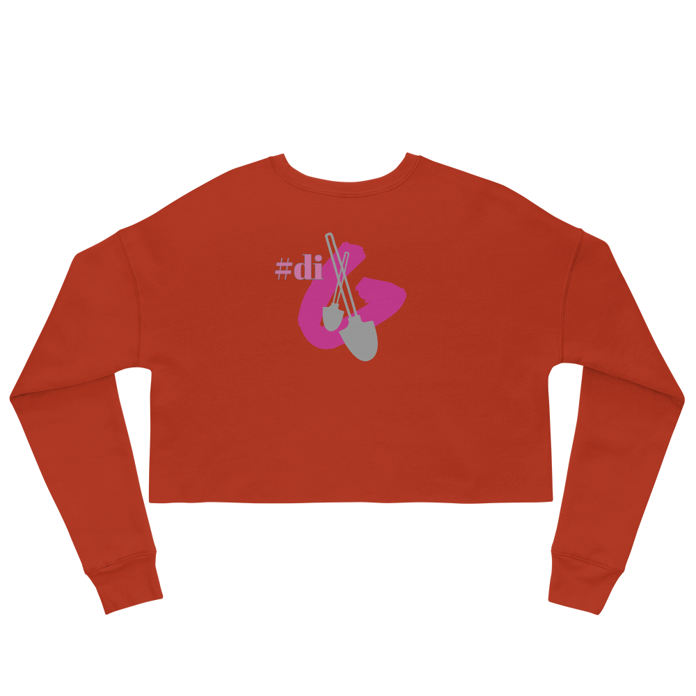 #Dig Crop Sweatshirt