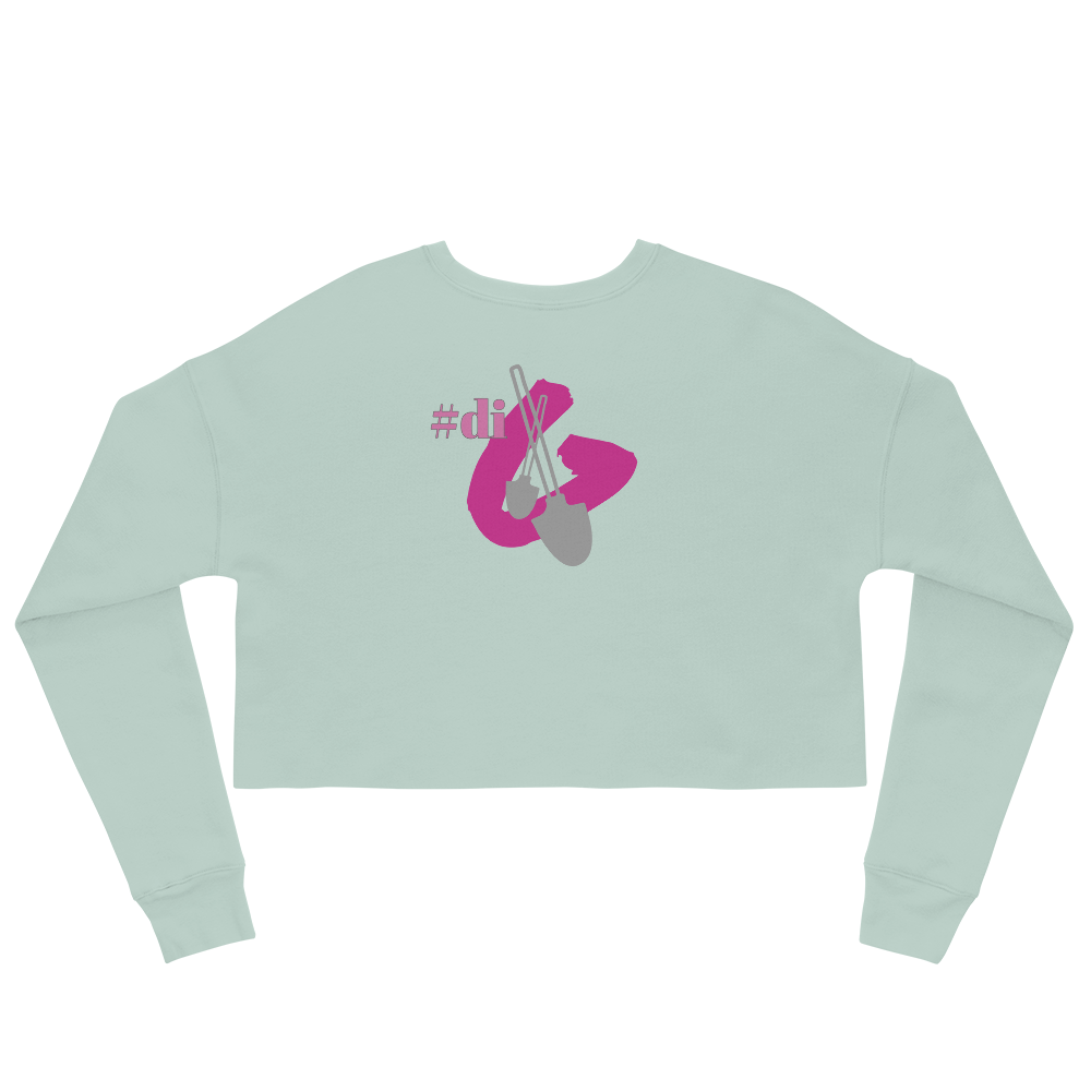 #Dig Crop Sweatshirt