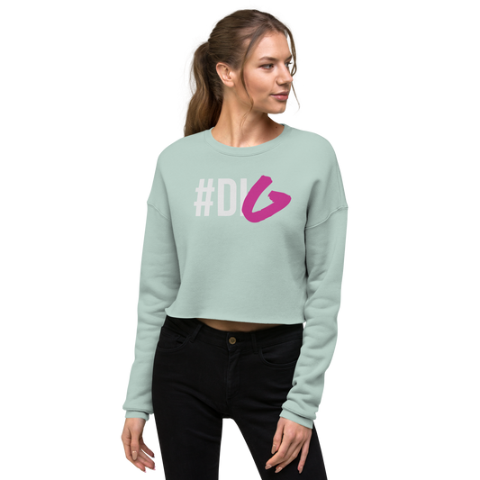 #Dig Crop Sweatshirt