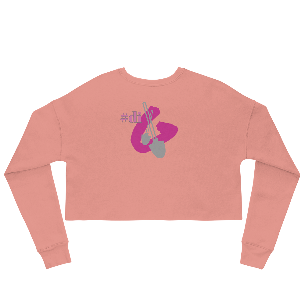 #Dig Crop Sweatshirt