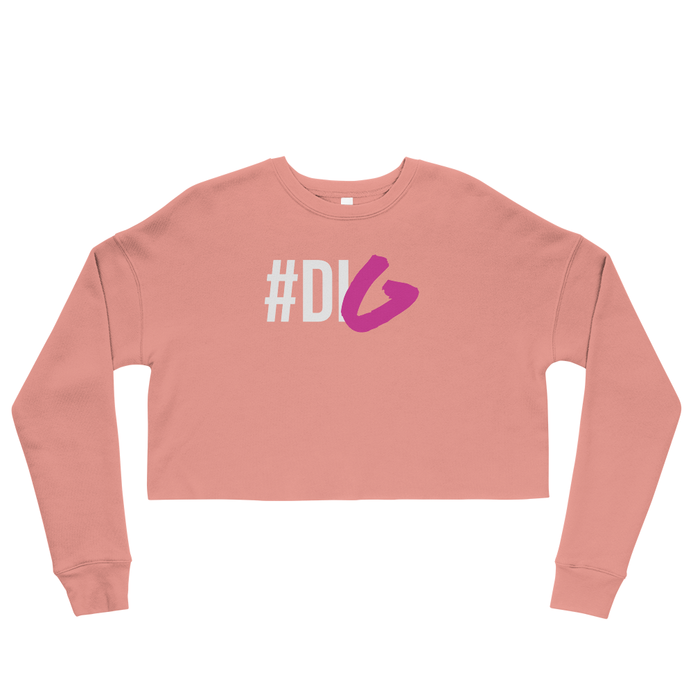 #Dig Crop Sweatshirt