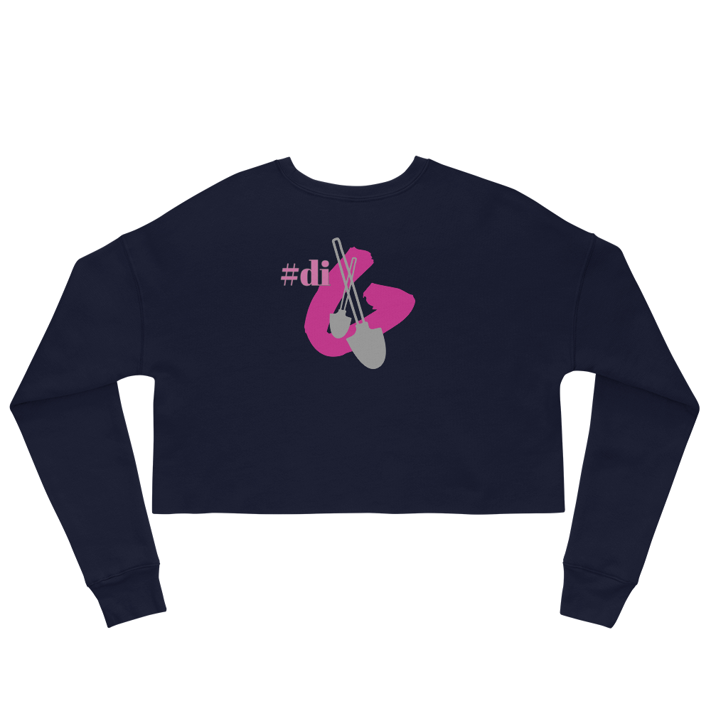 #Dig Crop Sweatshirt