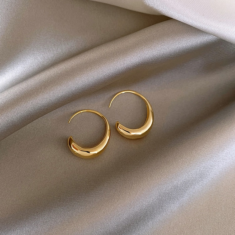 Hoop Earrings.
- Korean Jewelry 
- Daily Wear Earrings