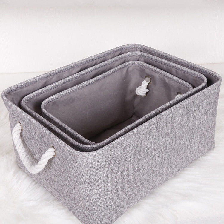 Cube Folding Storage Basket.