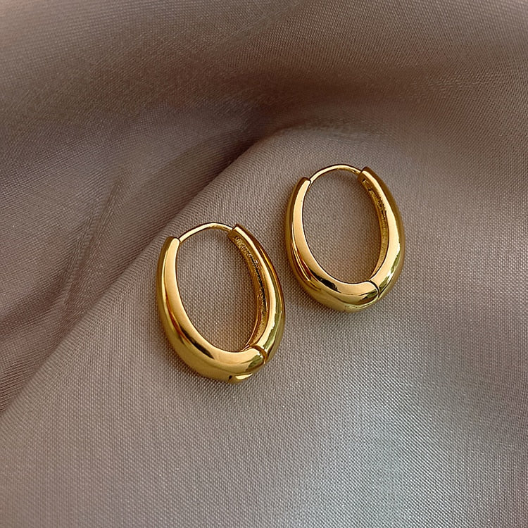 Hoop Earrings.
- Korean Jewelry 
- Daily Wear Earrings