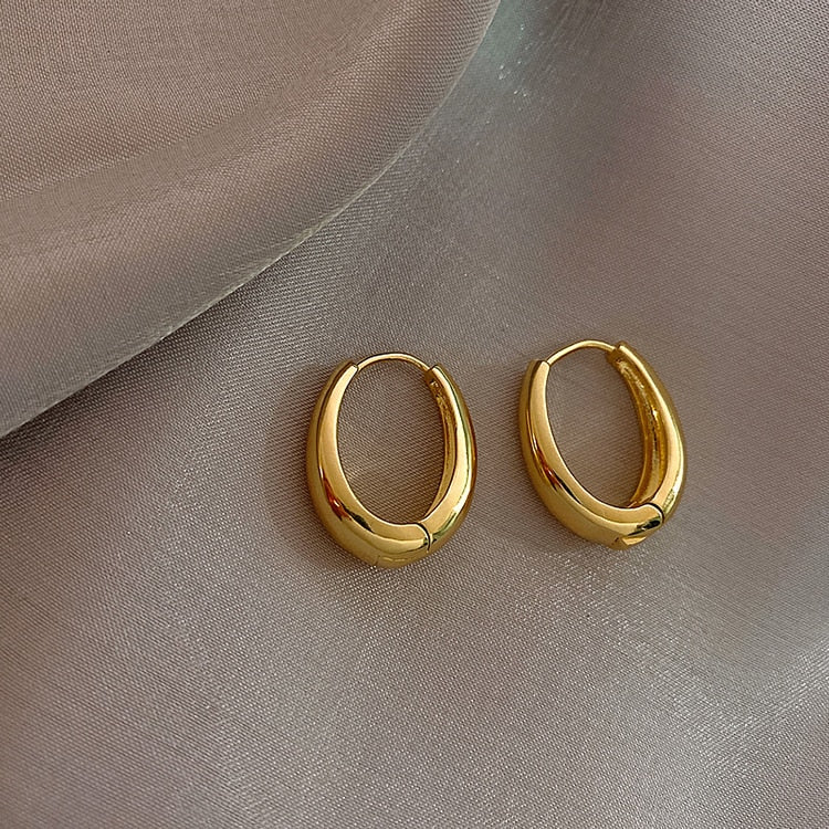 Hoop Earrings.
- Korean Jewelry 
- Daily Wear Earrings