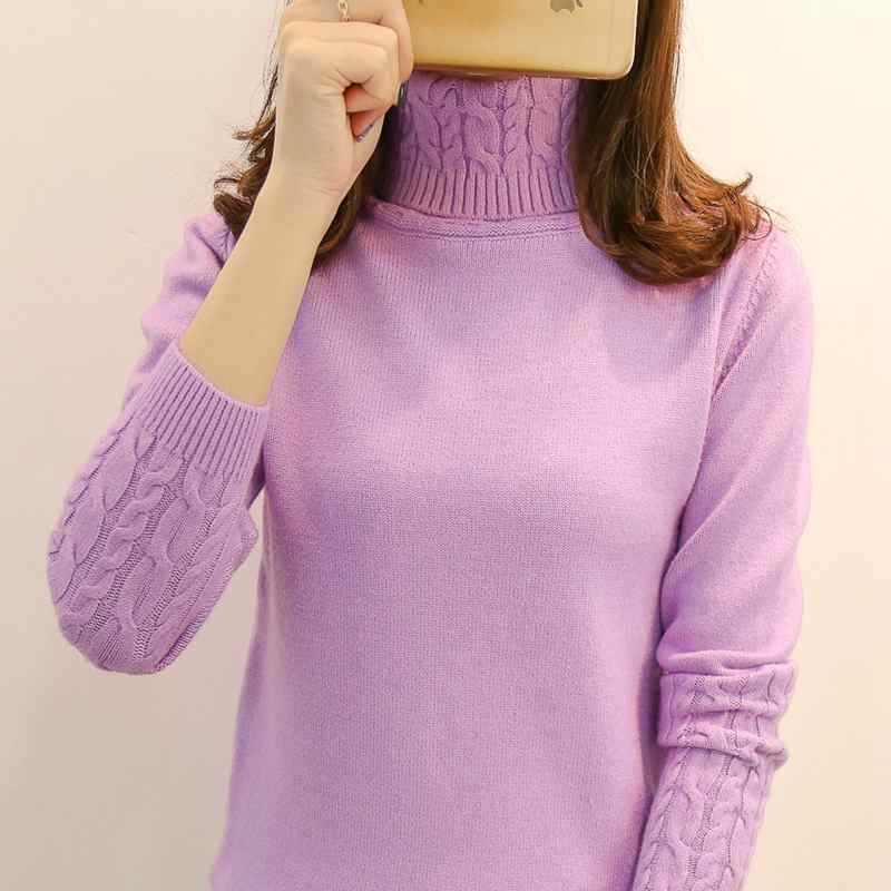 Turtleneck Pullovers
-Long Sleeves 
-Thick Warm