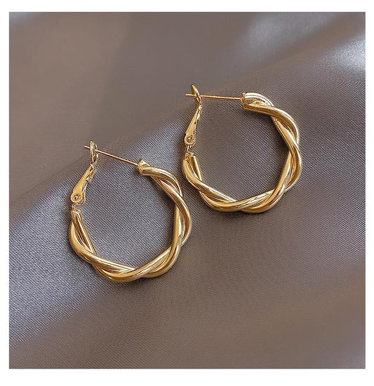 Hoop Earrings.
- Korean Jewelry 
- Daily Wear Earrings