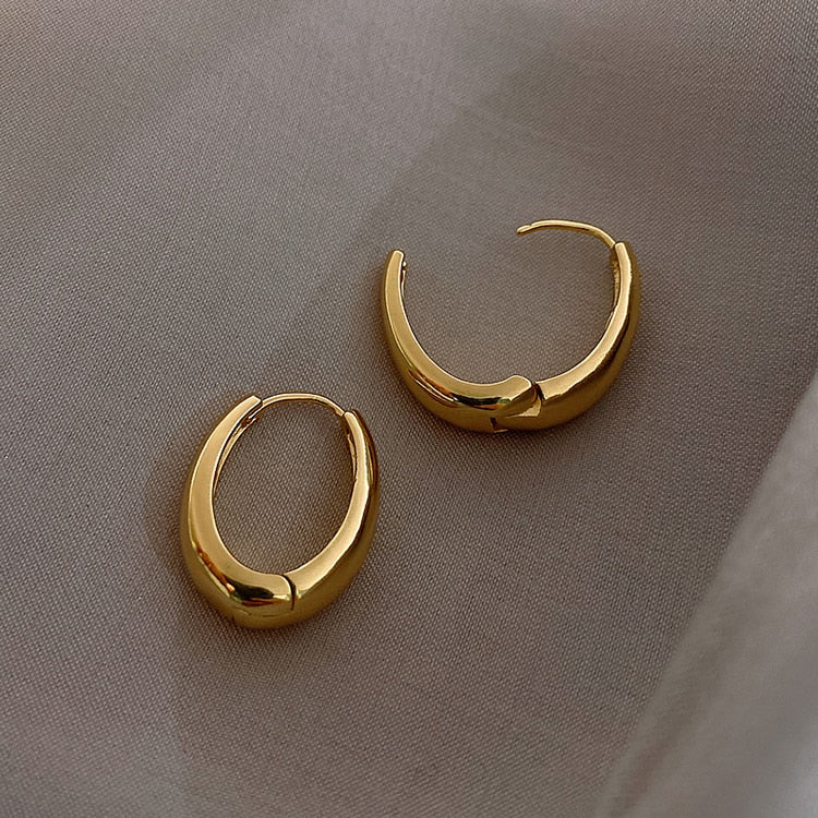 Hoop Earrings.
- Korean Jewelry 
- Daily Wear Earrings