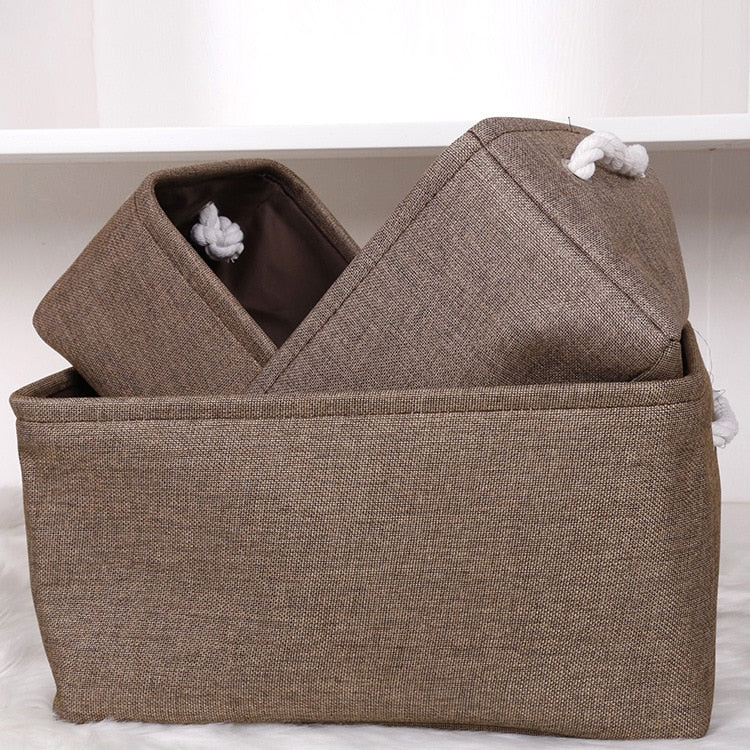 Cube Folding Storage Basket.