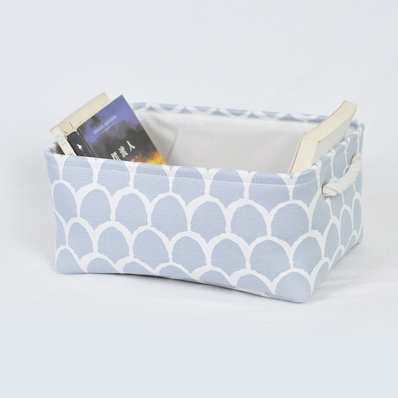 Cube Folding Storage Basket.