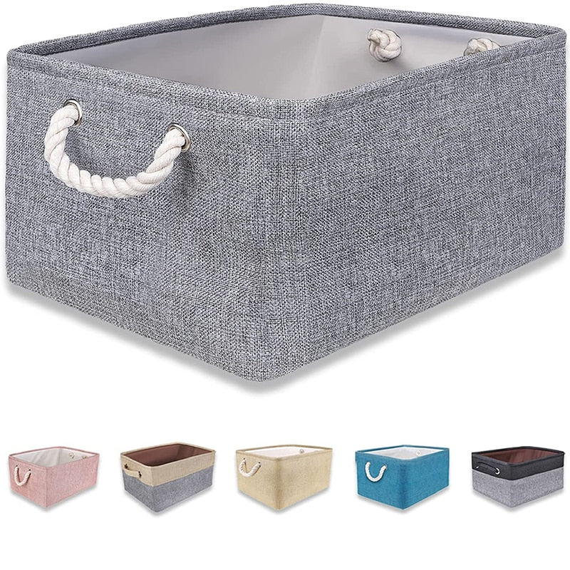 Cube Folding Storage Basket.