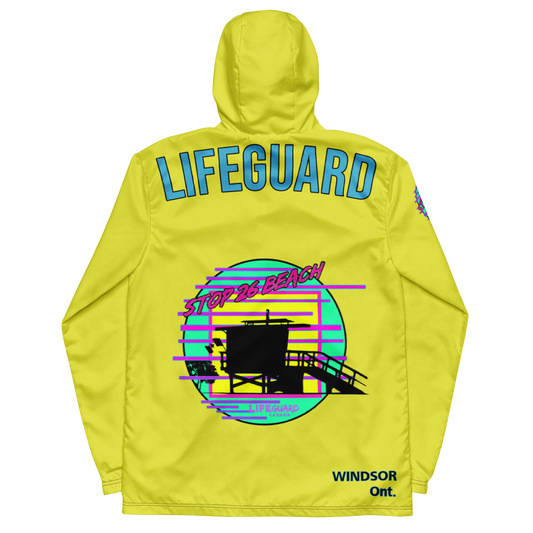 "Stop" 26 BeachWatch team windbreaker