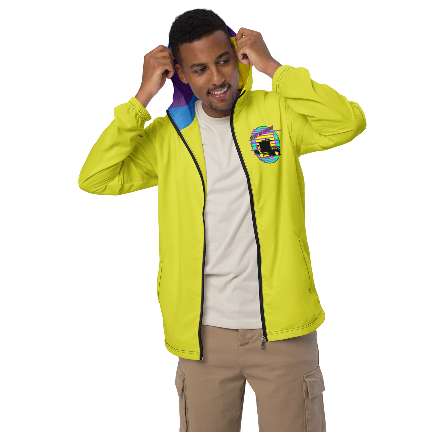 "Stop" 26 BeachWatch team windbreaker