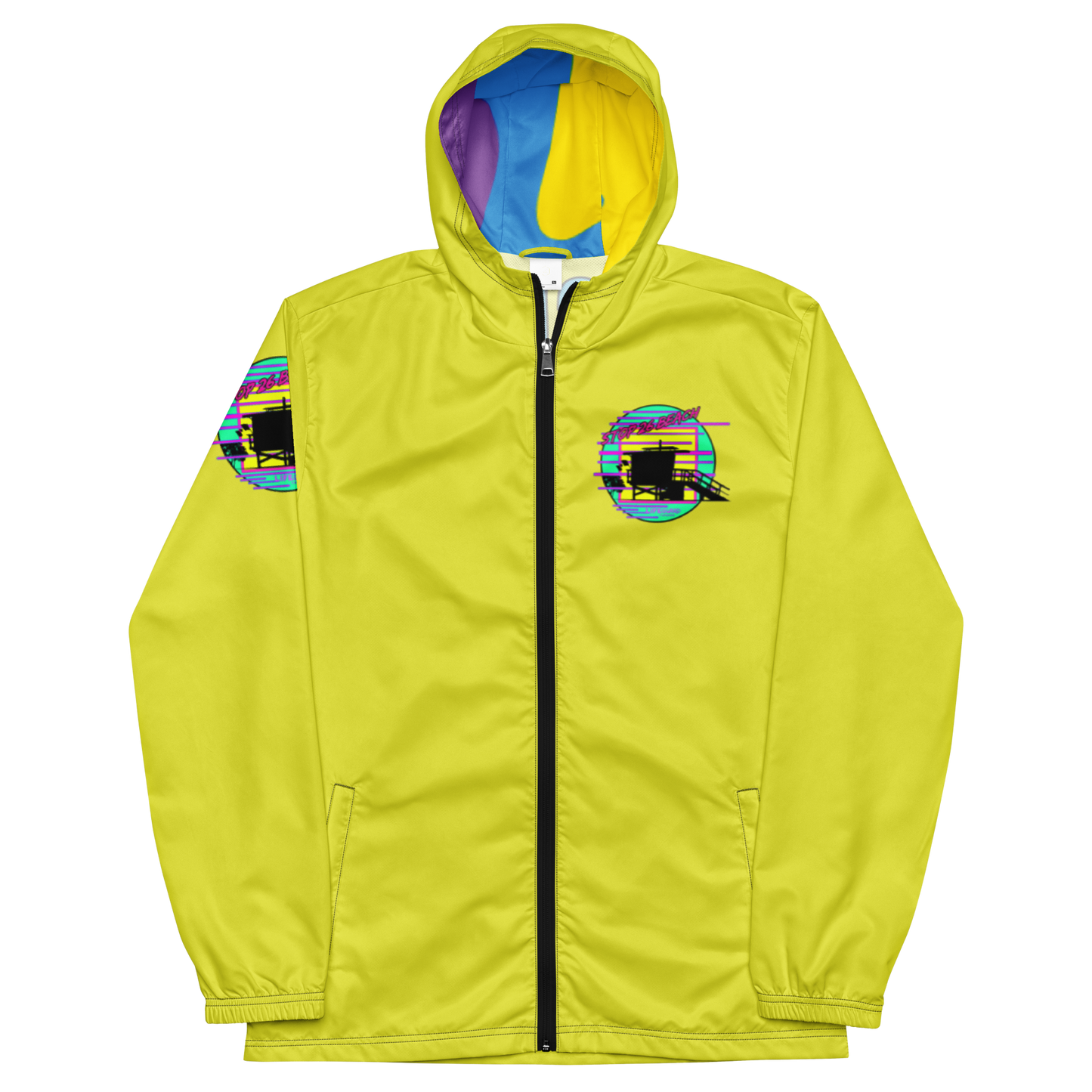 "Stop" 26 BeachWatch team windbreaker