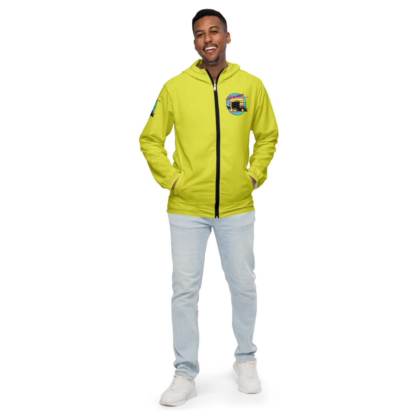 "Stop" 26 BeachWatch team windbreaker