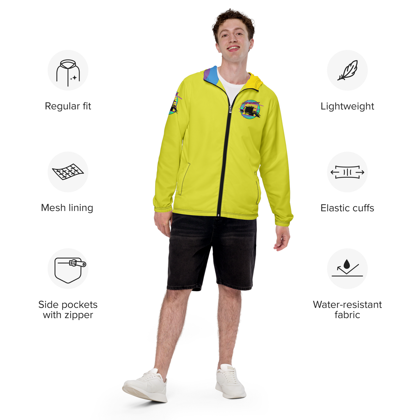 "Stop" 26 BeachWatch team windbreaker