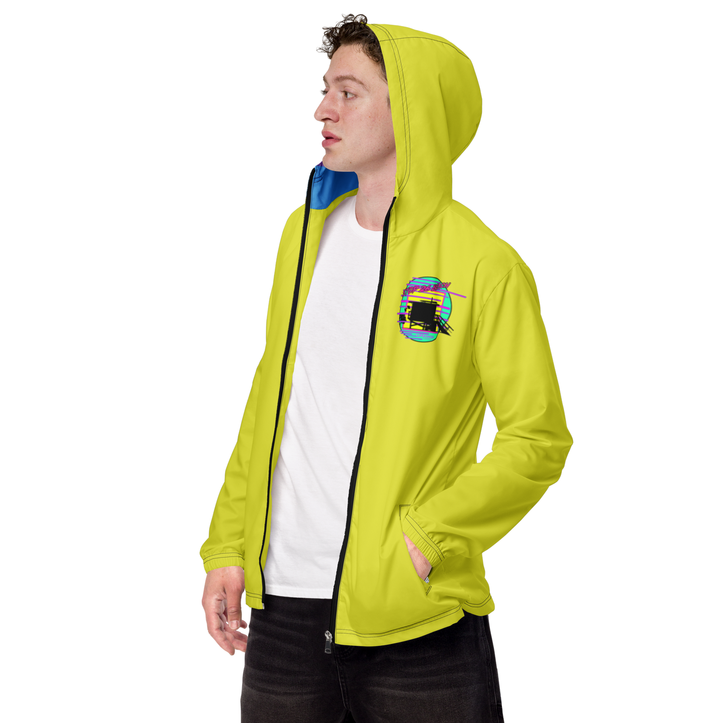 "Stop" 26 BeachWatch team windbreaker