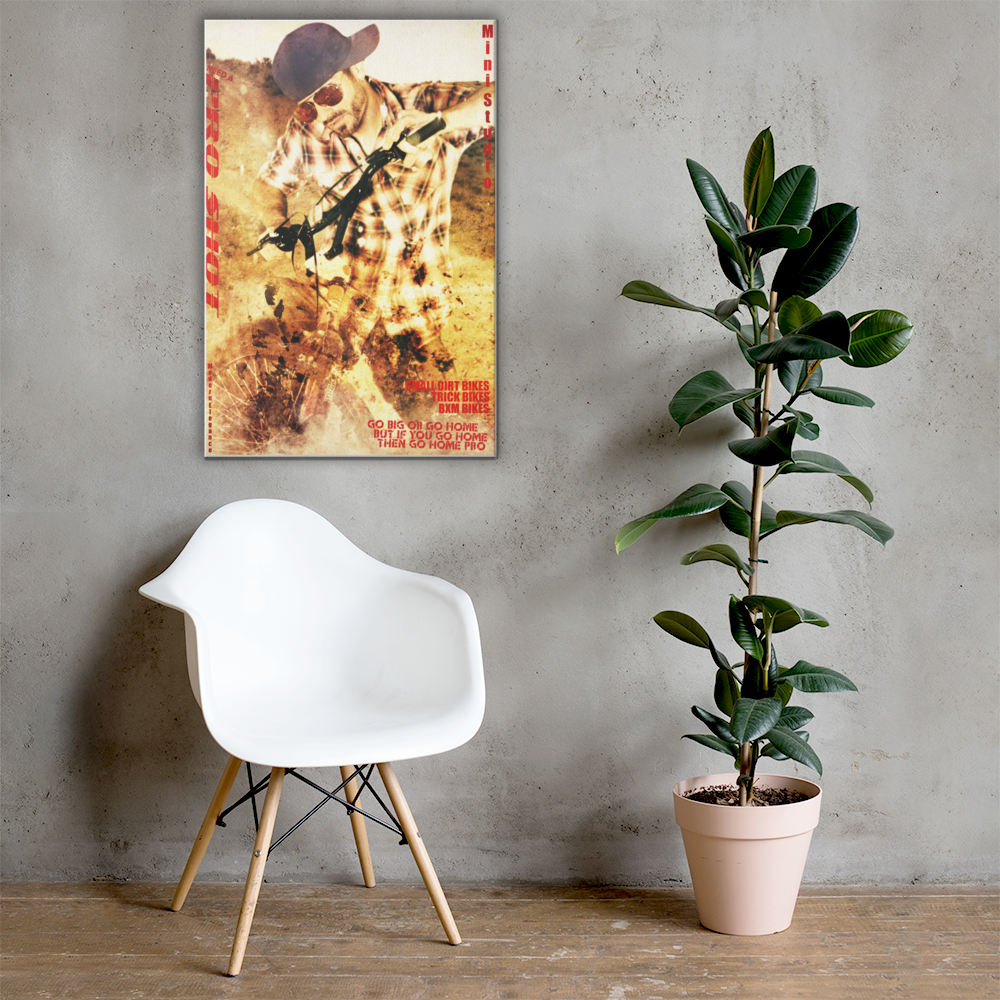 BMX-Jaje,01 canvas print