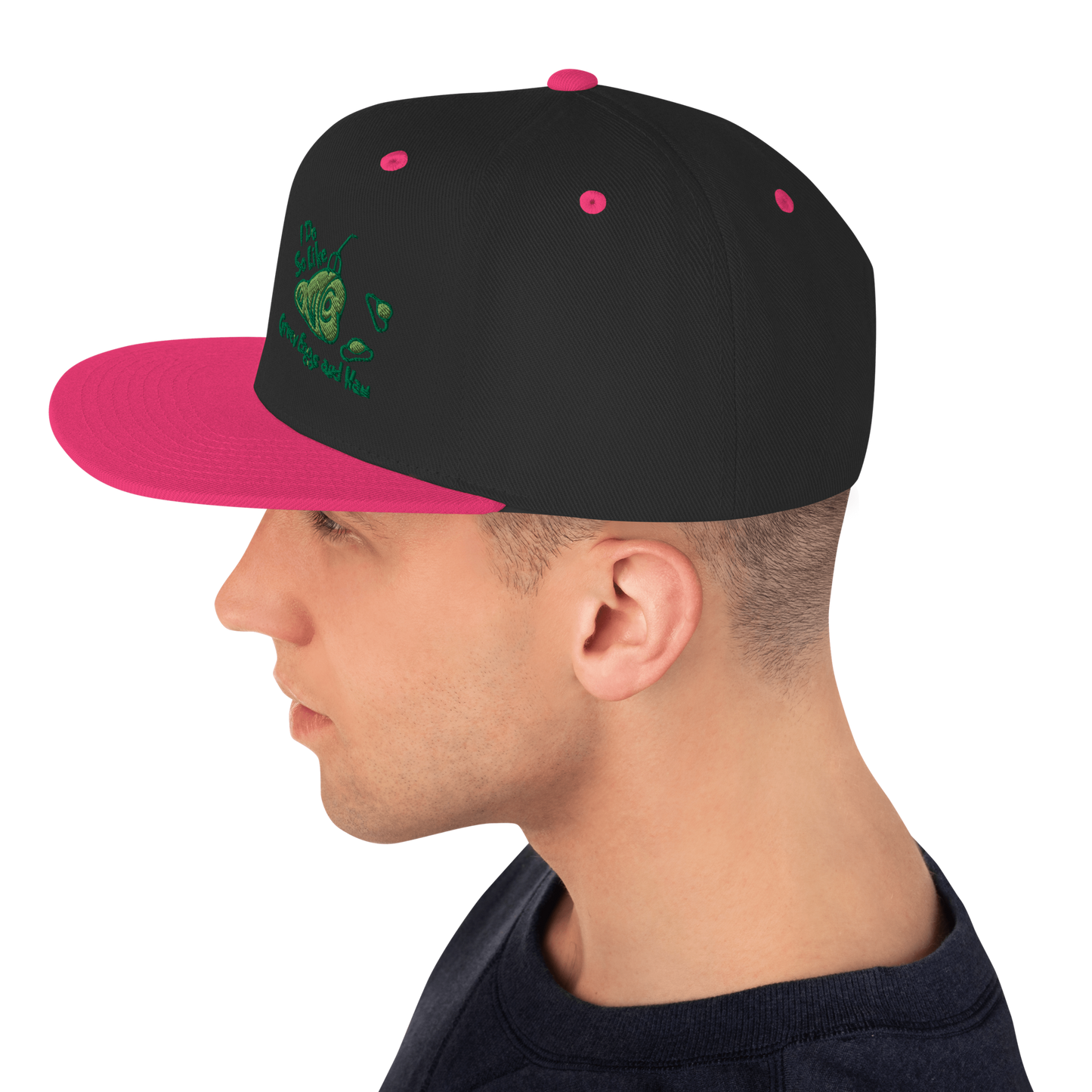 Green Eggs & Ham Snapback-Hat