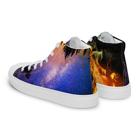 High-Gravity canvas-moon shoes