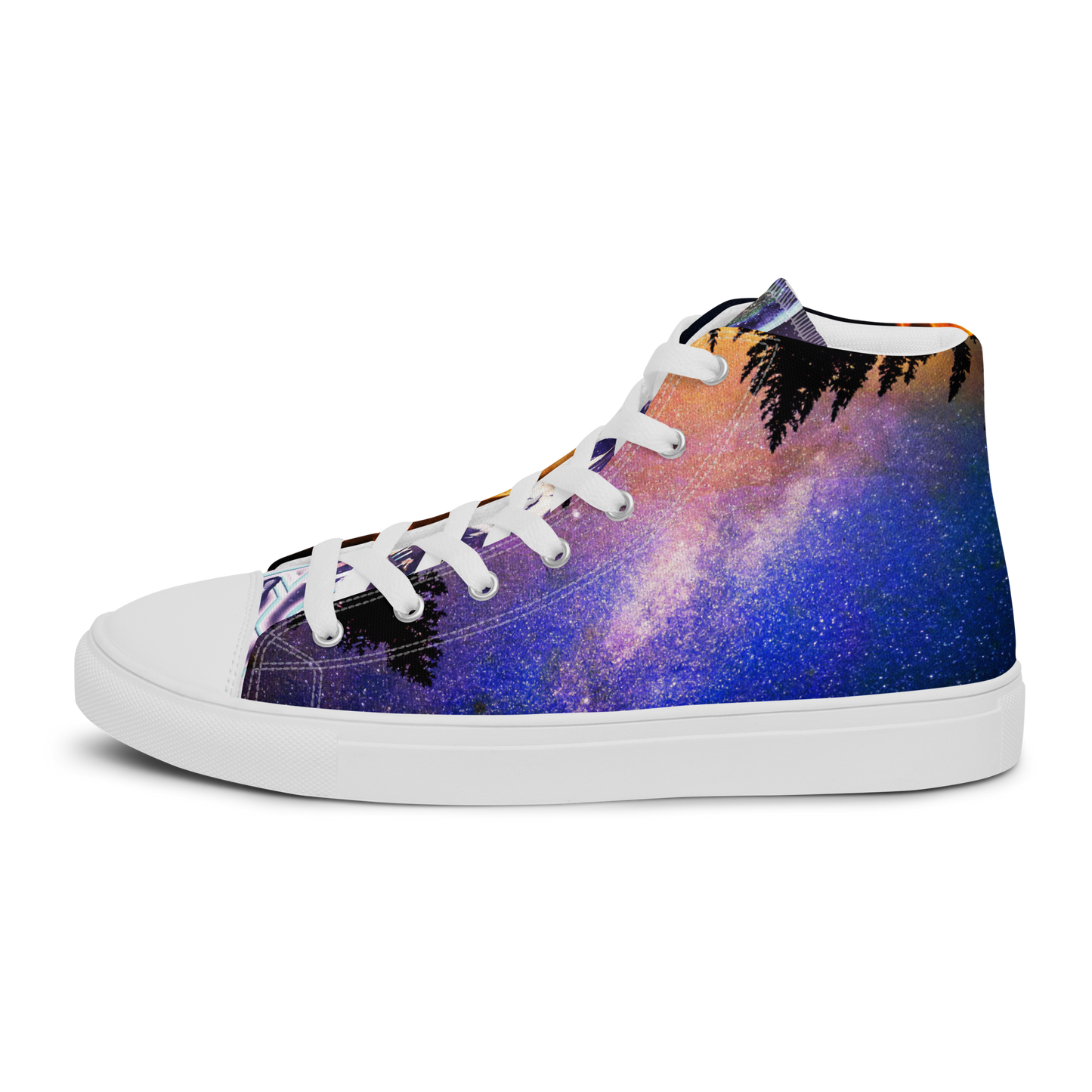 High-Gravity canvas-moon shoes