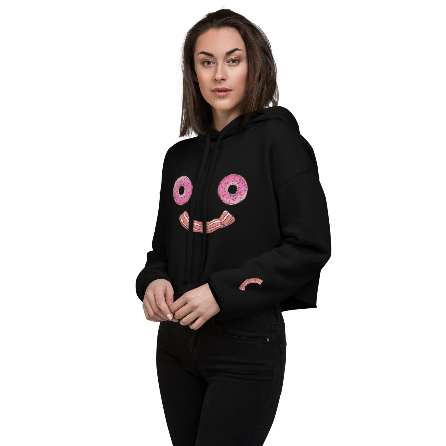 Team #Donut (Croped-Hoodie)