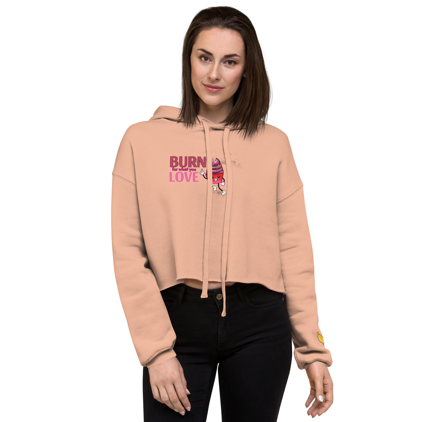 CupCake-Man Crop Hoodie