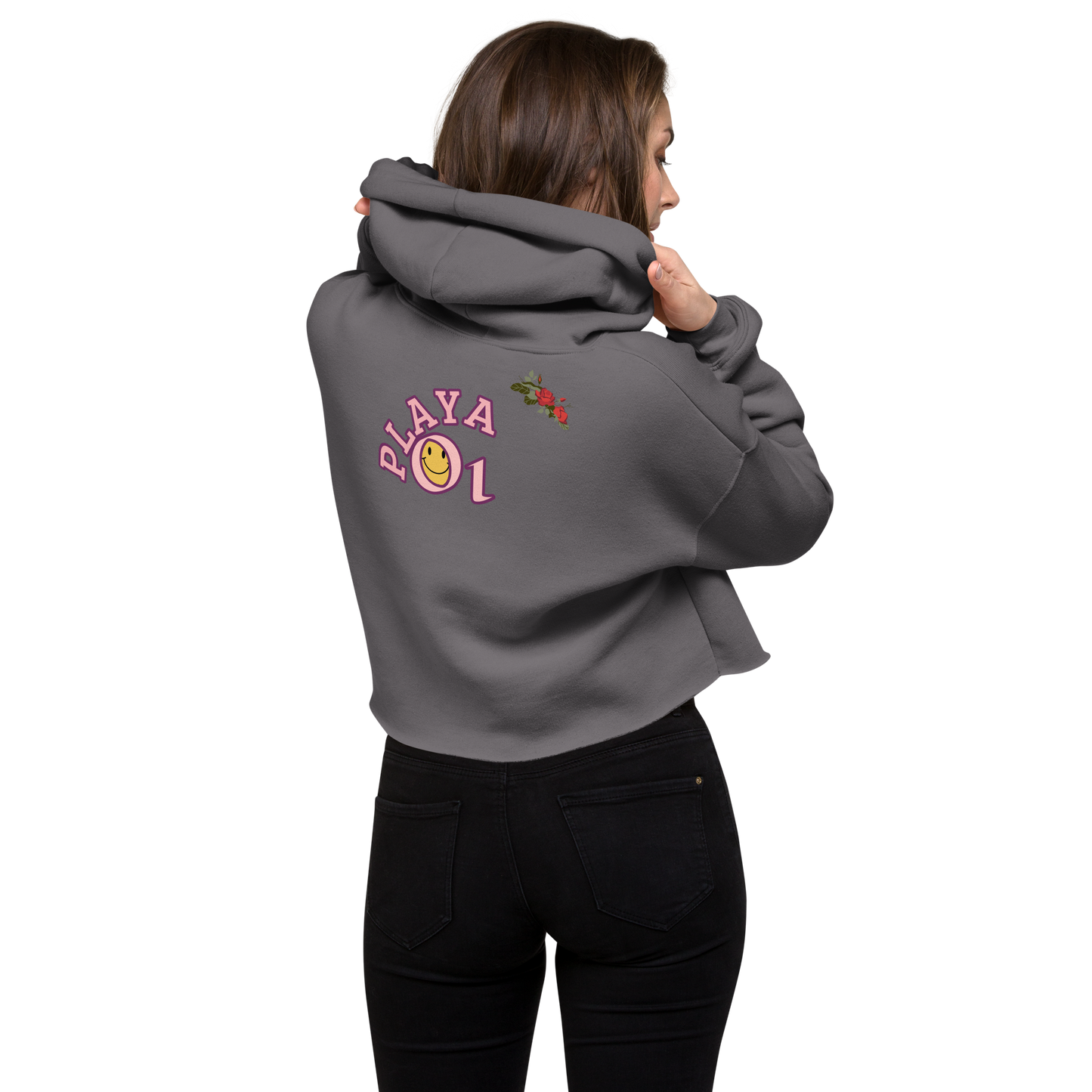 CupCake-Man Crop Hoodie