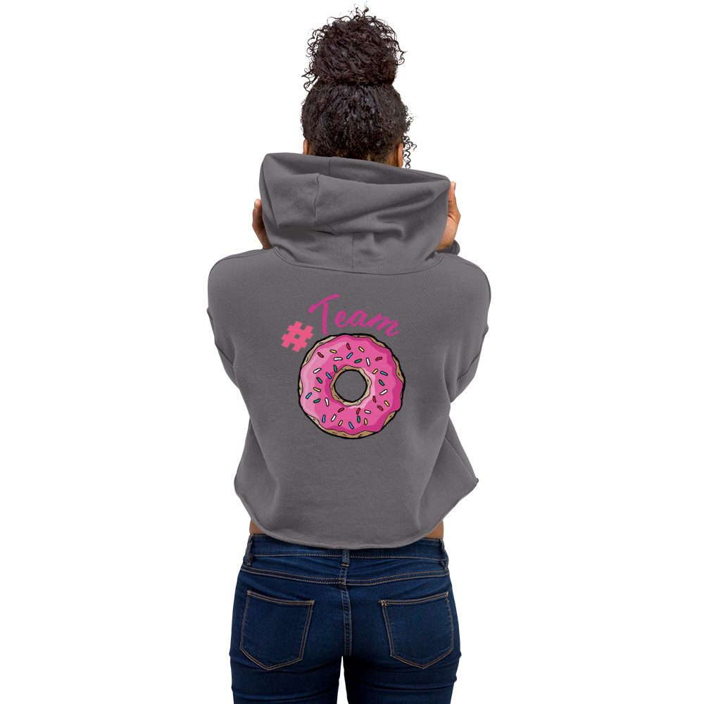 Team #Donut (Croped-Hoodie)