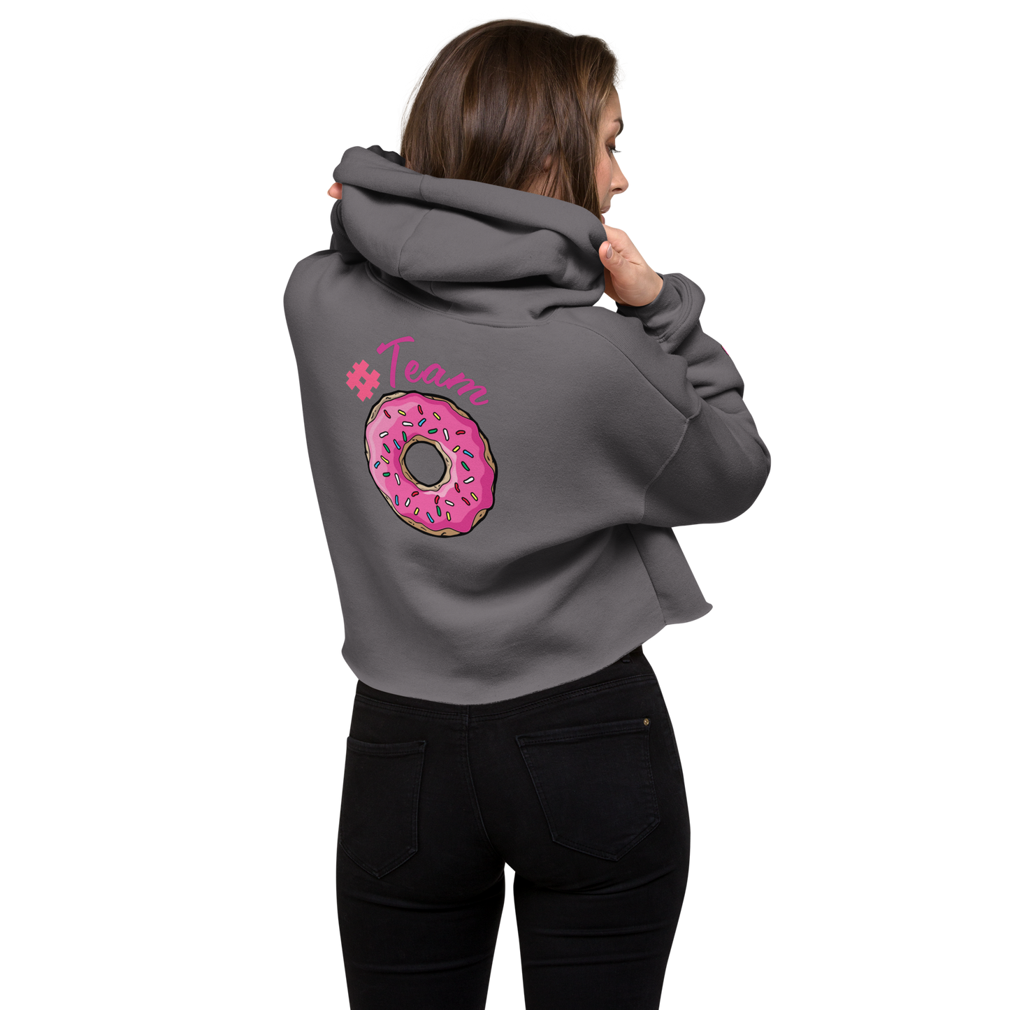 Team #Donut (Croped-Hoodie)